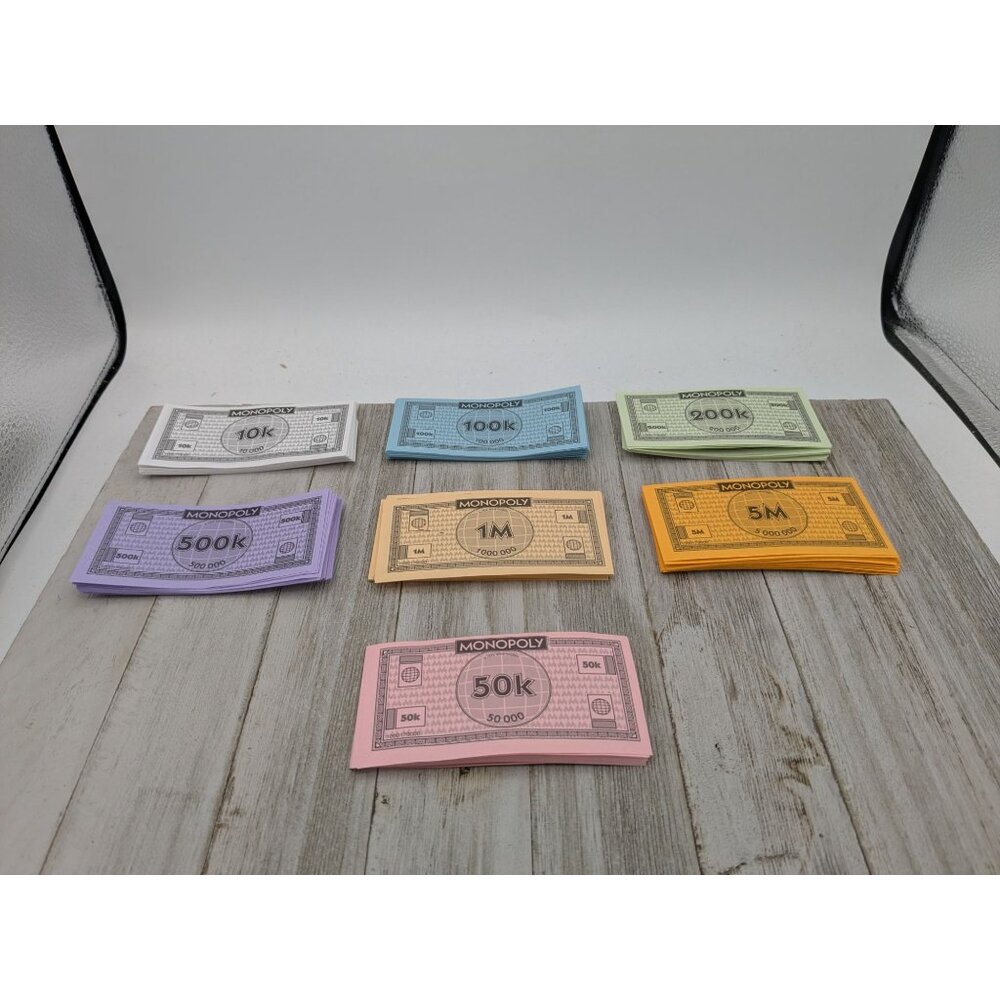 Monopoly City Edition 2008 Game Replacement Money